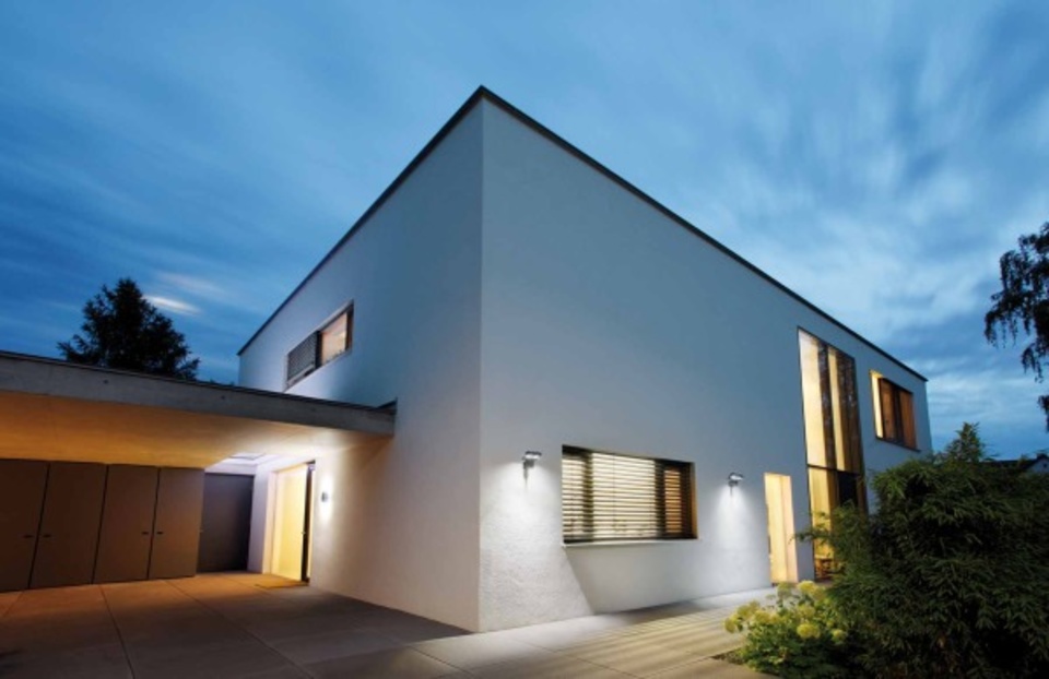 Aussenbeleuchtung bei E3 Energietechnik GmbH & Co.KG in Hagelstadt